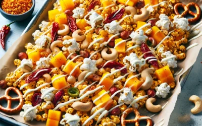 Spicy Mango Habanero Popcorn Trail Mix