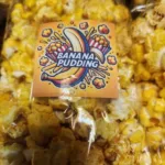 Banana Pudding Kernelz Gourmet Popcorn Flavor Logo Gallery 1