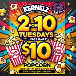 2 for 10 Tuesdays