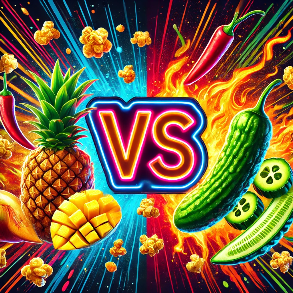 Spicy Pickle vs Pinapple, Mango & Scotch Bonnet Pepper - That's Bussin'