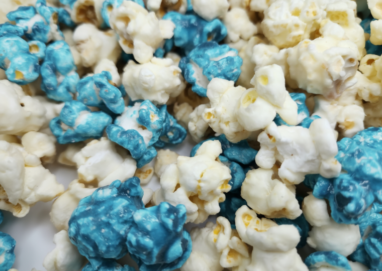 Featured image for A Cosmic Winter Snack: Blue Raspberry Sherbet Kernelz™ Arrives
