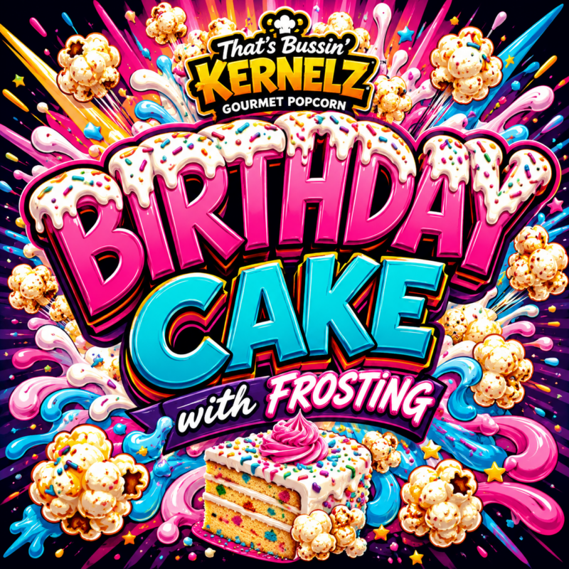 Birthday Cake with Frosting